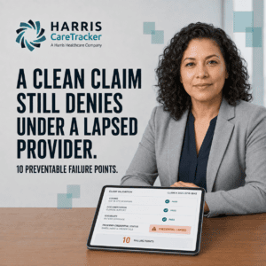 credentialing related claim denials