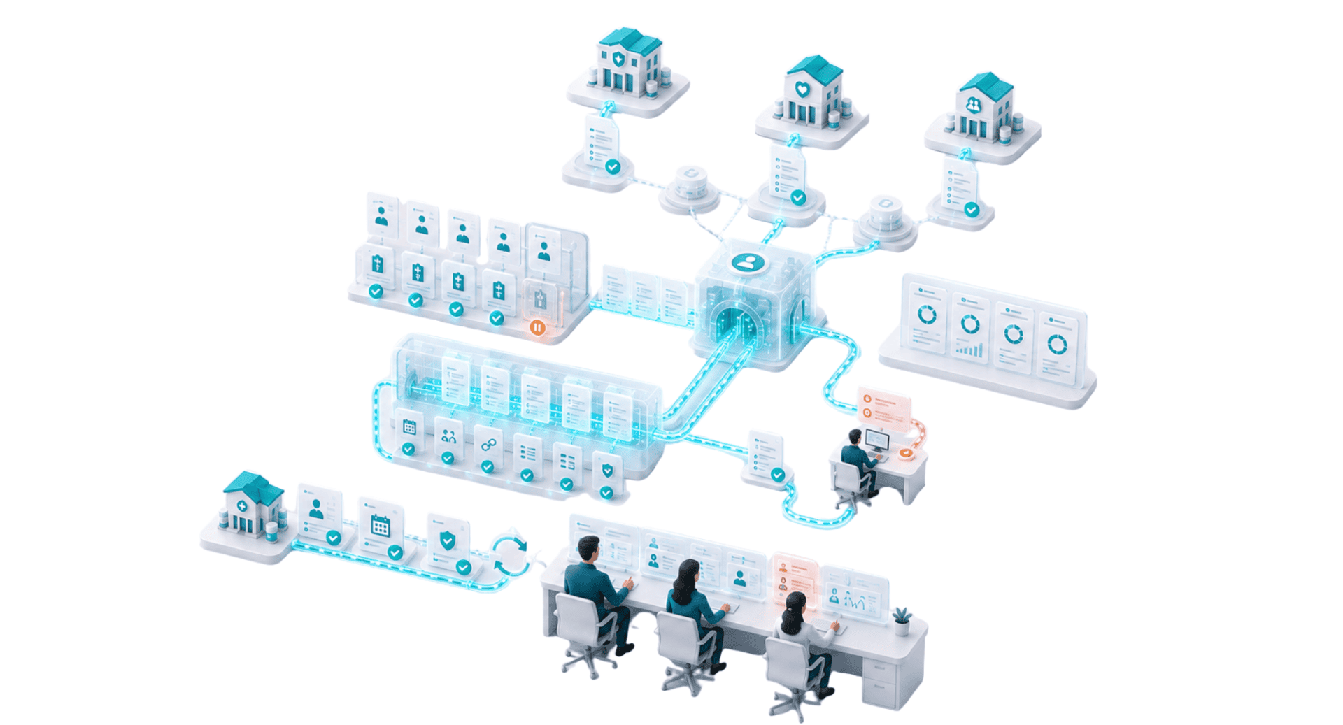 Clearinghouse and claim management